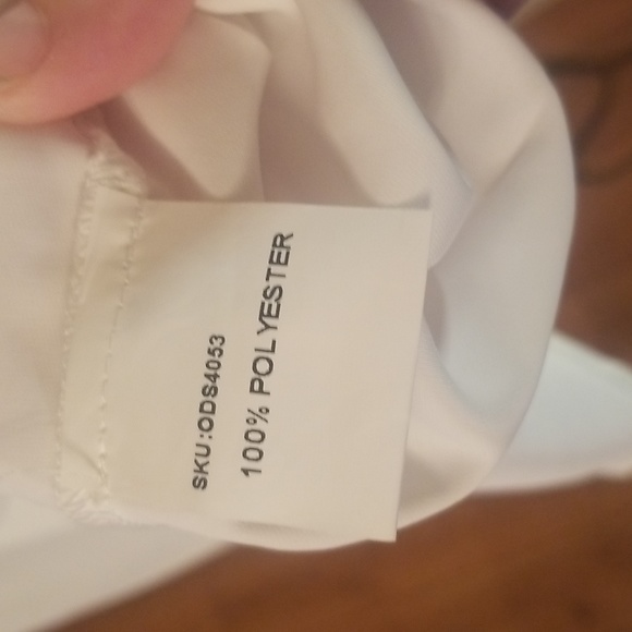 Scalloped Edge Lace Blouse XXL - Picture 4 of 6